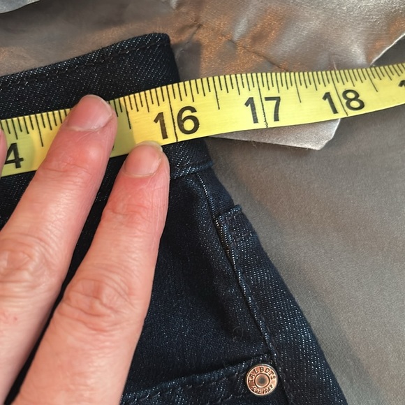 NWOT Talbots size 8 den skirt - Picture 2 of 9